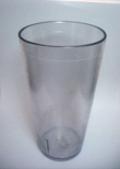 clear tumbler