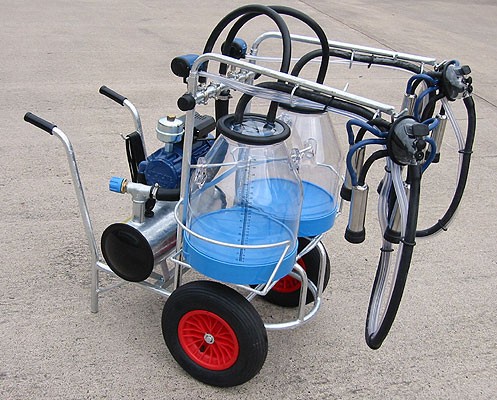 Portable milking machine