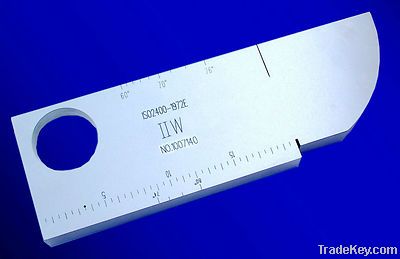 IIW V1 ISO 2400-1972(E) UT Test Block IIW 1018 STEEL
