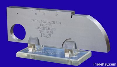 AWS IIW-Type 1 UT Test Block (Inch , 1018 Steel)