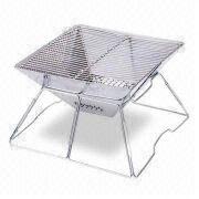 Barbecue Grill, Foldable, Easy to Carry, Made of 430 Stainless Steel