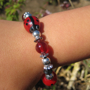 Lovely Ladybug bracelet
