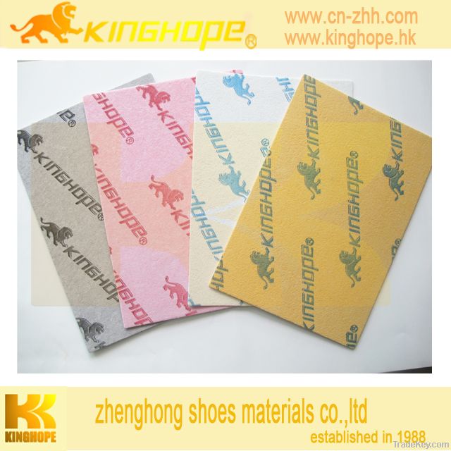 0.9mm-4.5mm fiber insole board nonwoven insole board