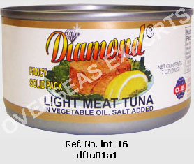 Diamond Fancy Solid Pack Light Meat Tuna
