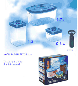 Dafi Vacuum Containers