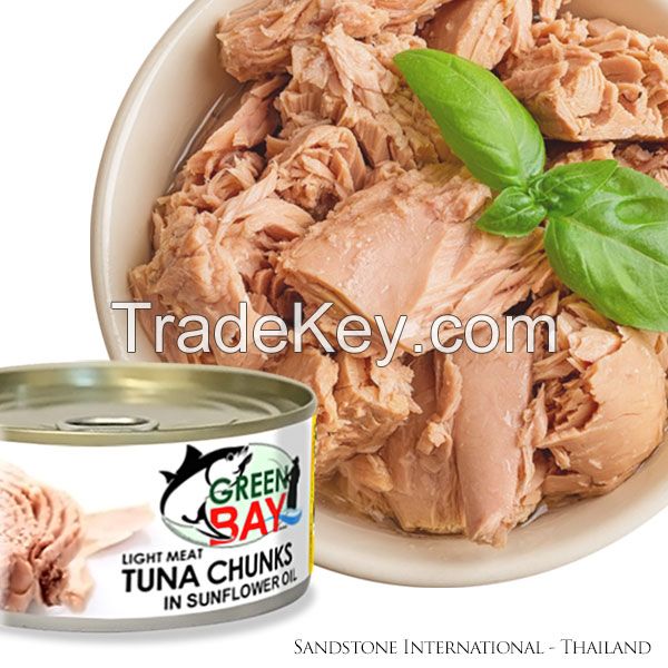 Canned Tuna Chunks in Vegetable Oil 160 g.