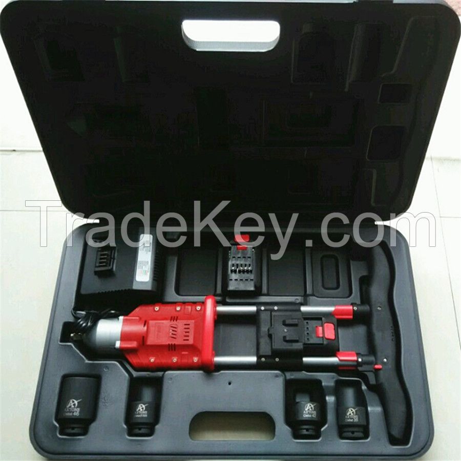 High Torque Cordless Impact Wrench Railway Torque Wrench Lithium Battery Track Bolting Tools for Rail Maintain or Construction