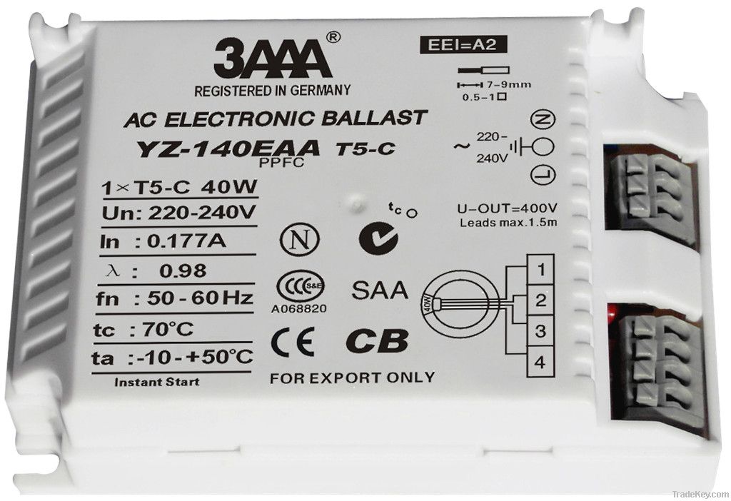 FC(T5-C/T9-C) Electronic ballast 22w/32w/42w/55w
