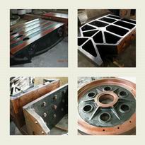 crusher steel casting parts