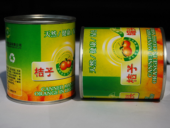 canned mandarin orange