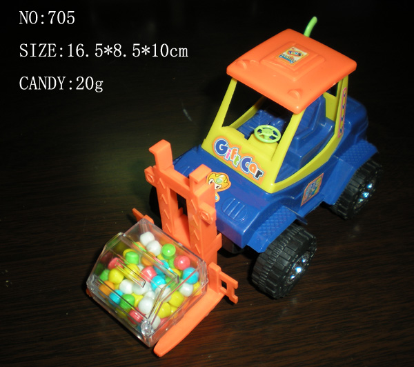 candy construction car