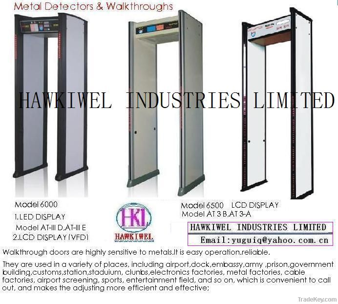 Walkthrough Metal Detector