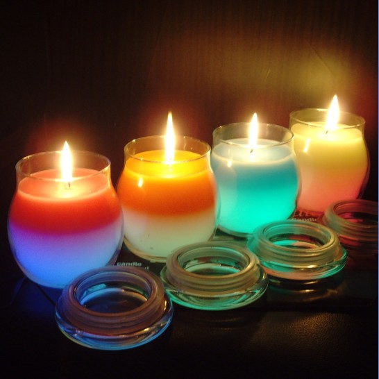 gift color changing candle