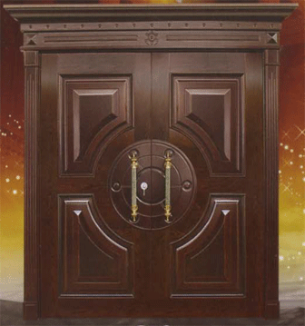 Artisanry wooden door