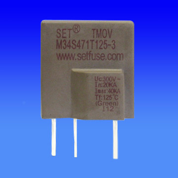 Thermally protected varistor(TMOV)