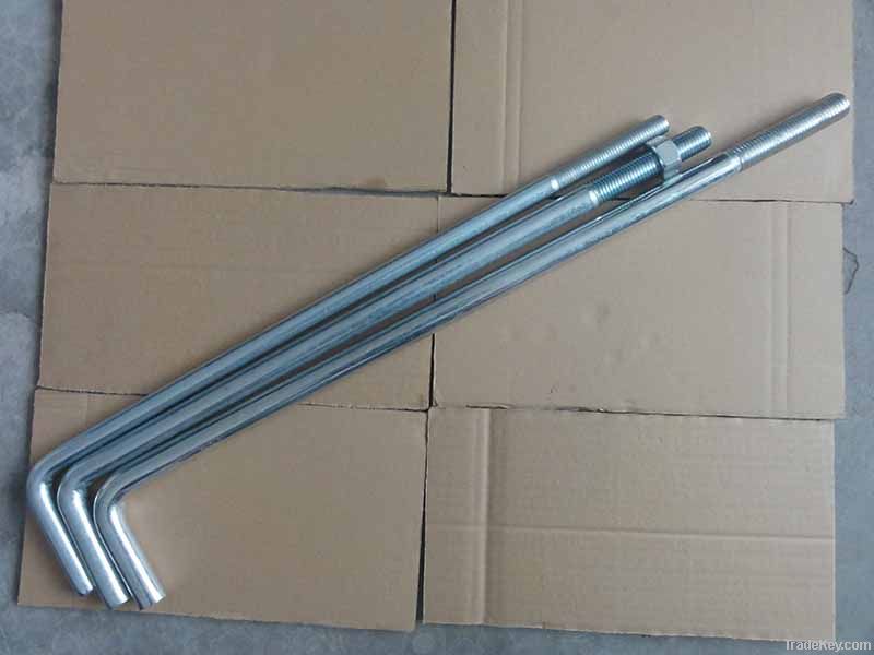 ANCHOR BOLT WITH FULLY BODY GALVANIZED