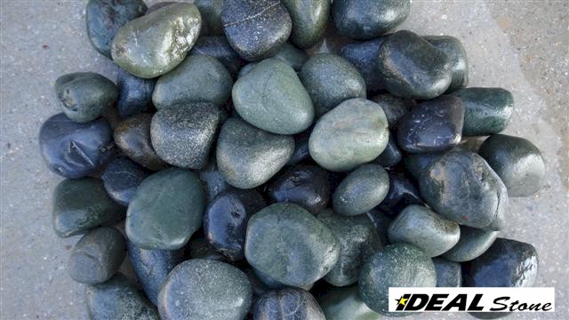 Dark Green Pebbles