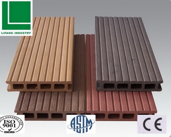 LiFang WPC decking (wood plastic composite)