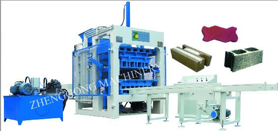 Fully-automatic Concrete Block Making Machine (QT10-15)