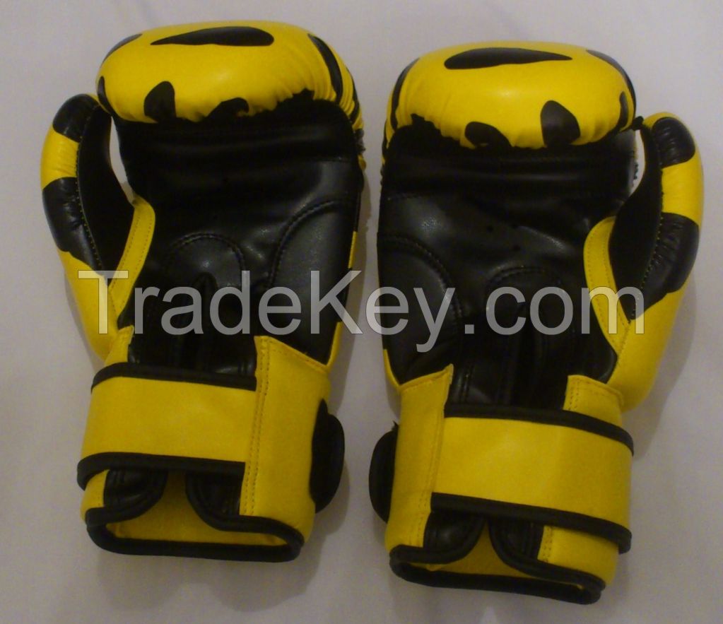 ASHWAY High Quality Genuine Leather 12 OZ Boxing Gloves