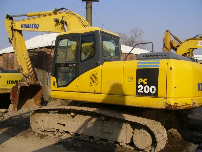 Used Komatsu Excavator PC200-7