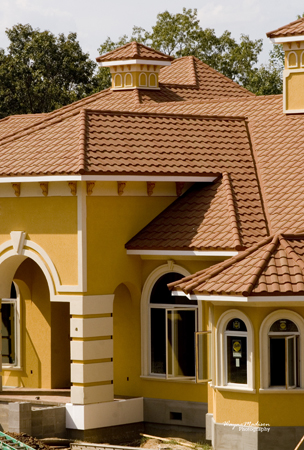 ALLmet Stone Coated Steel Roofing Tiles