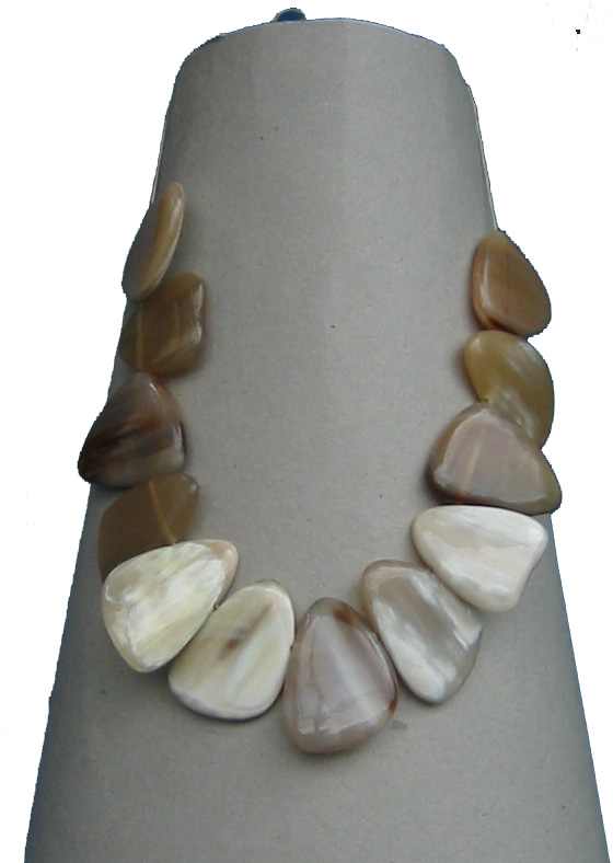 Necklace Made From Horn