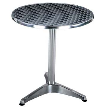 Aluminium table