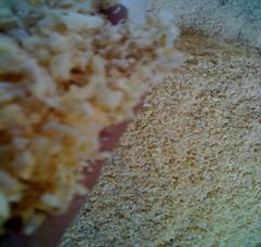 wood shavings