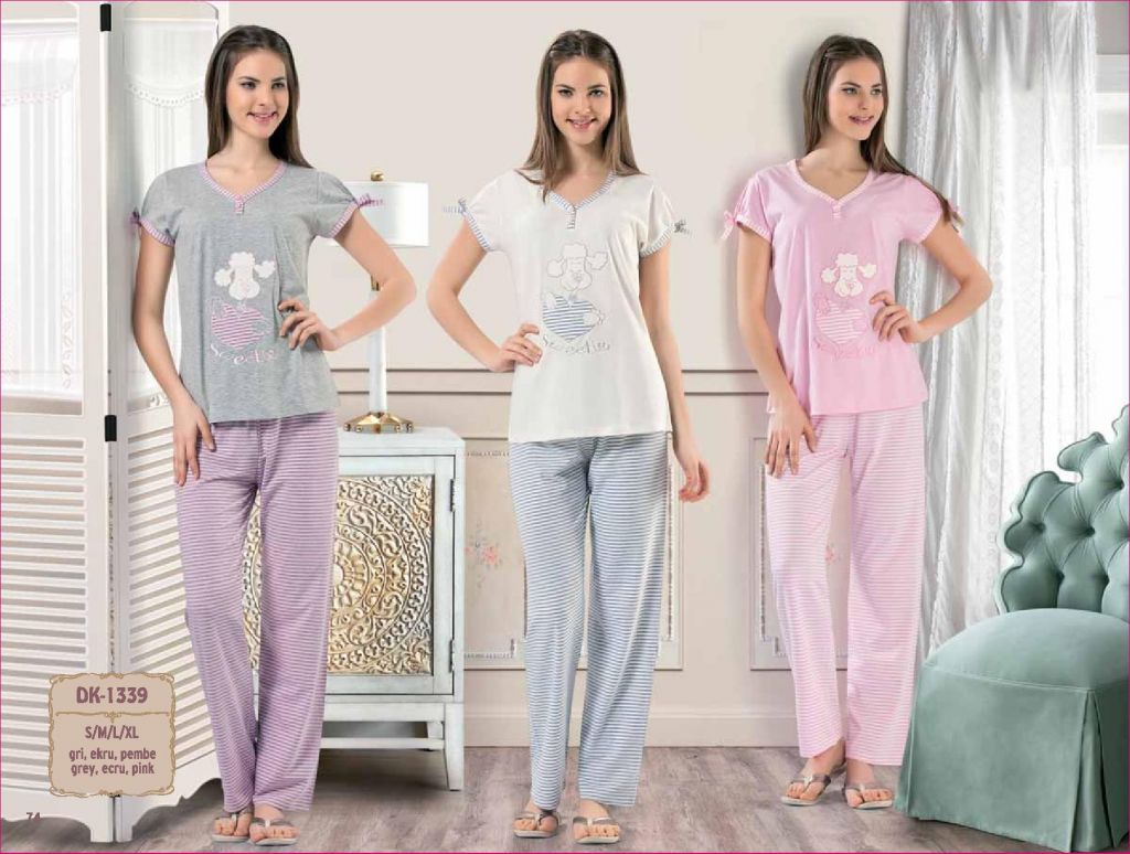 fancy cotton pyjamas for ladies