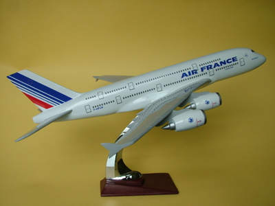 Airplane model A380 Air France