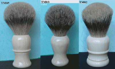 Professional badger hair shaving brush