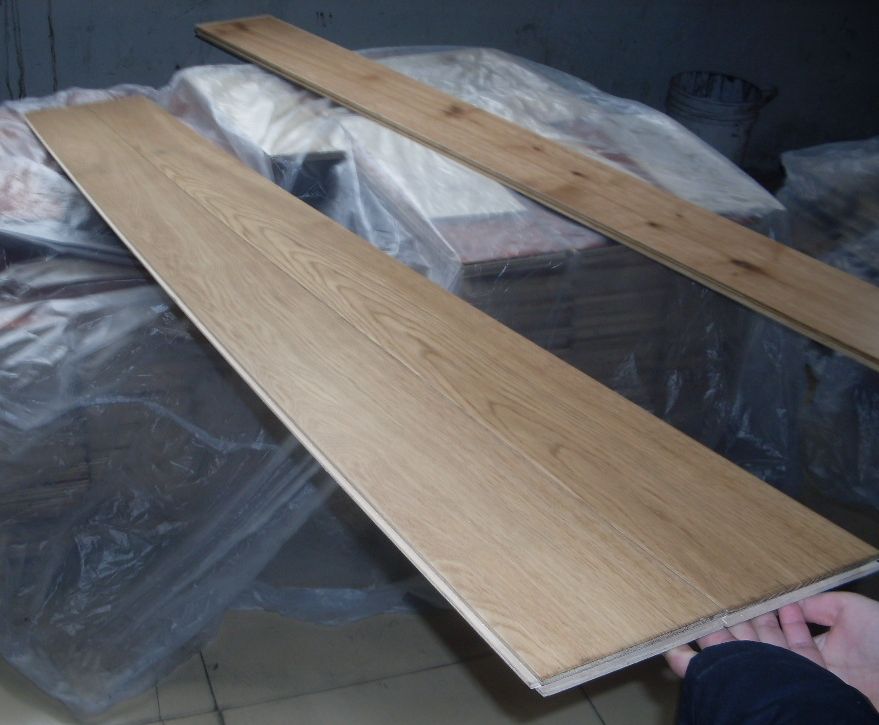 white oiled Engineered wood flooring