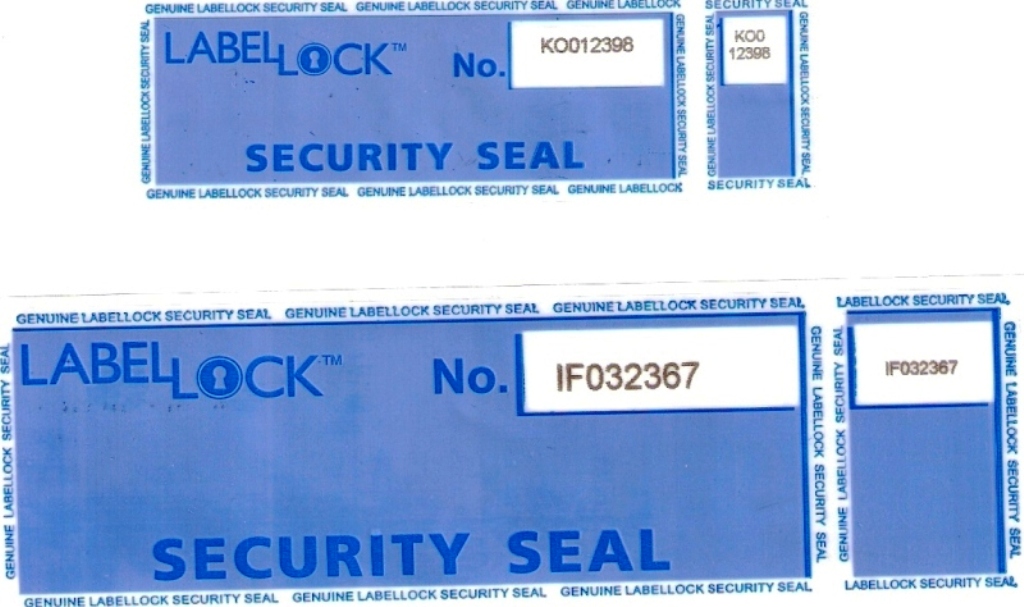 high tamper evident security seal