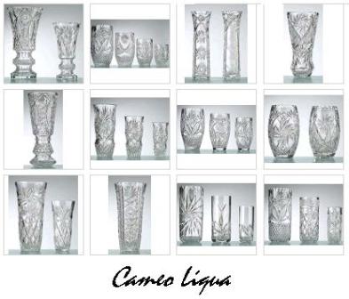 Crystal vases