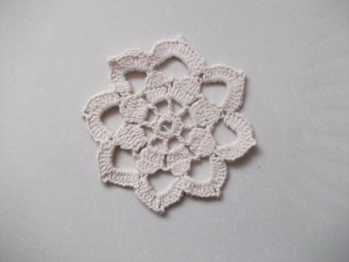 crochet snow flake