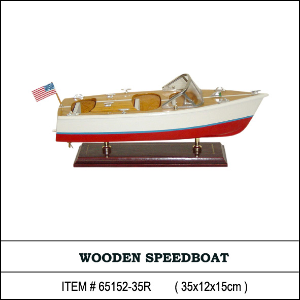 wooden sailing boat and yacht model