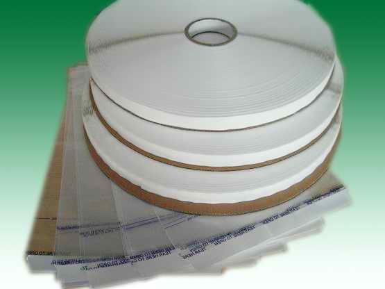 Permanent bag sealing tape