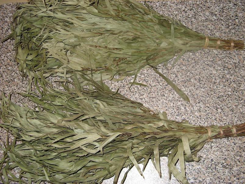 eucalypt twigs for use in sauna