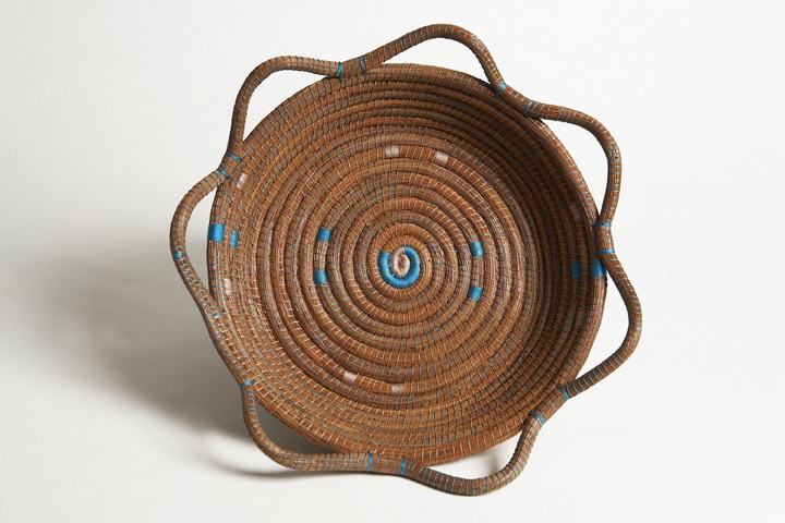 handmade star basket from Nicaragua