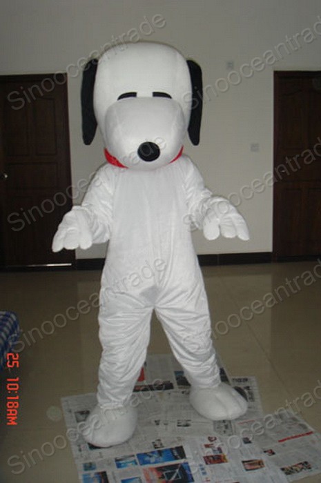 Snoopy Adult Size Cartoon Mascot Costume Fancy Dress Halloween