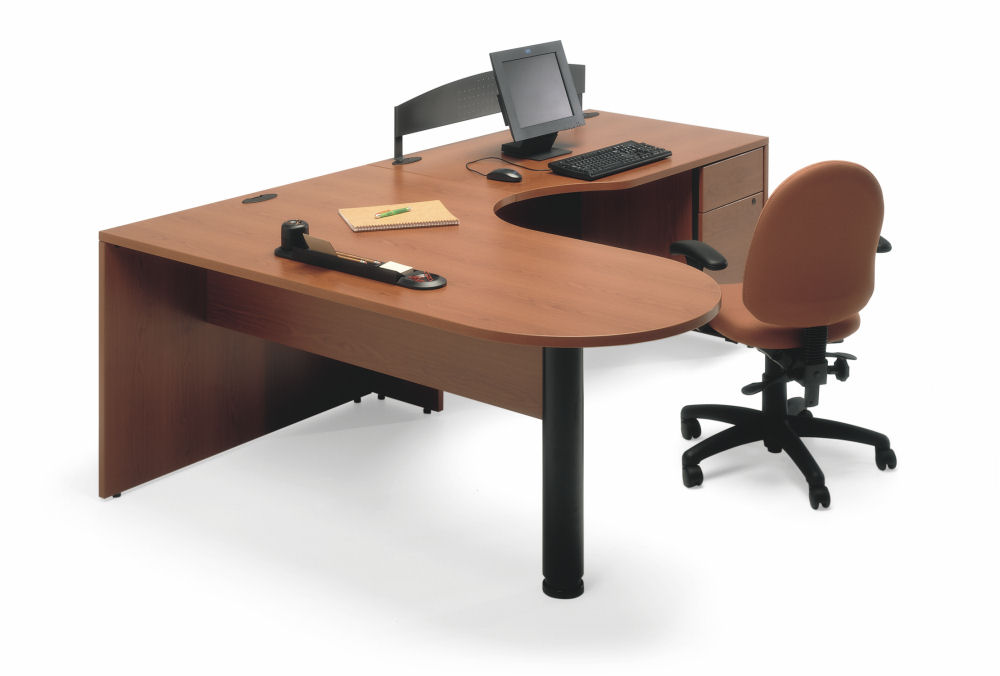 MELAMINE OFFICE DESK