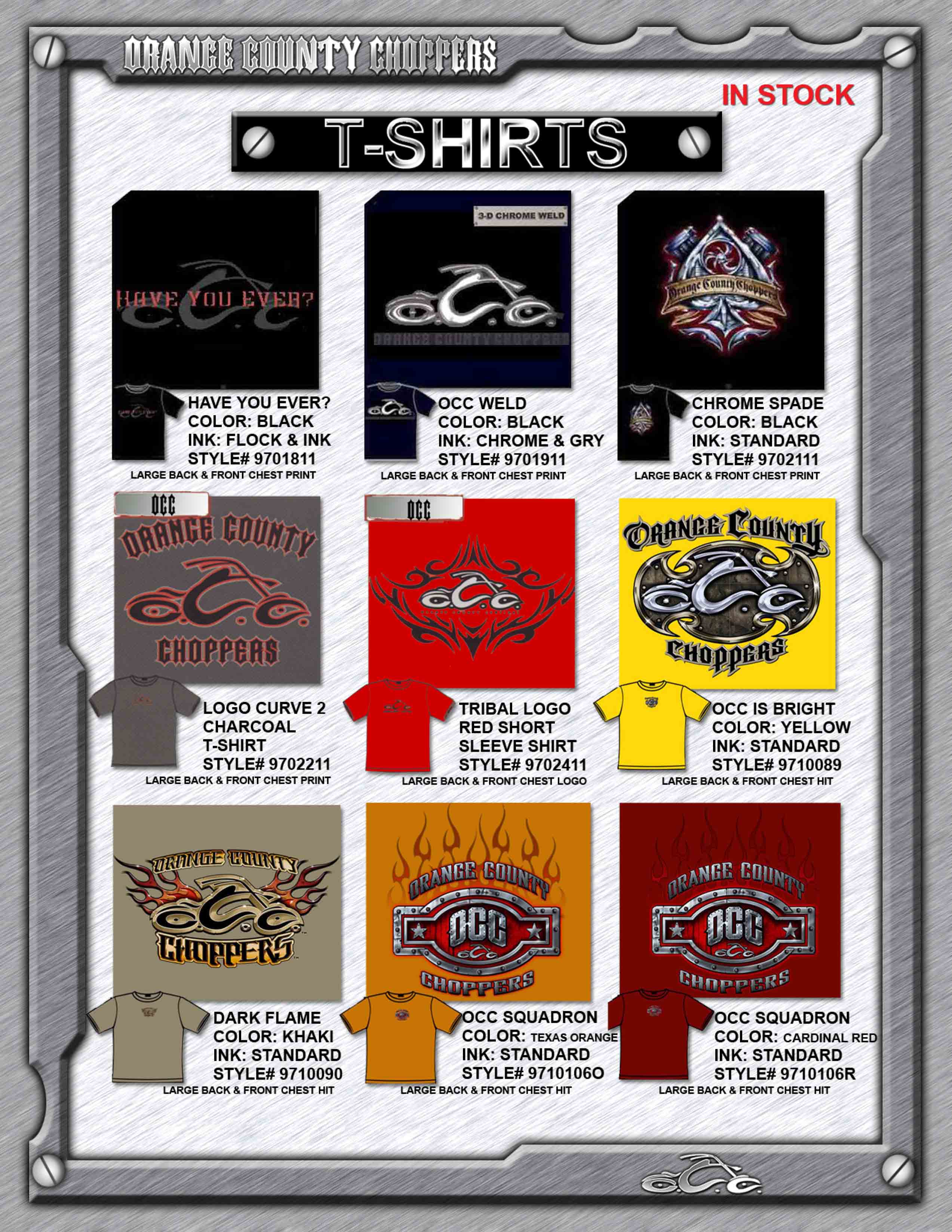 Orange County Choppers T-Shirts