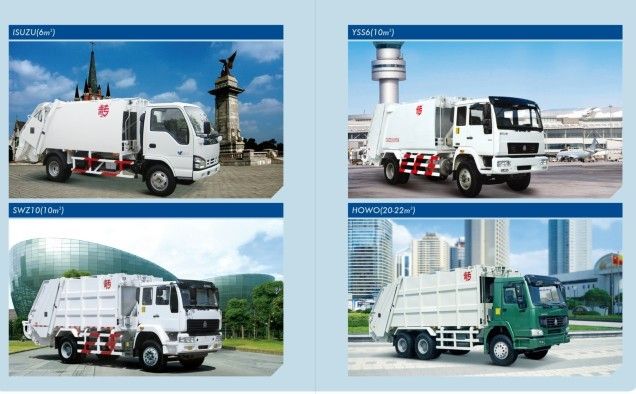 16m3 SINOTRUK 4X2 garbage truck (QDZ5160ZYSA)