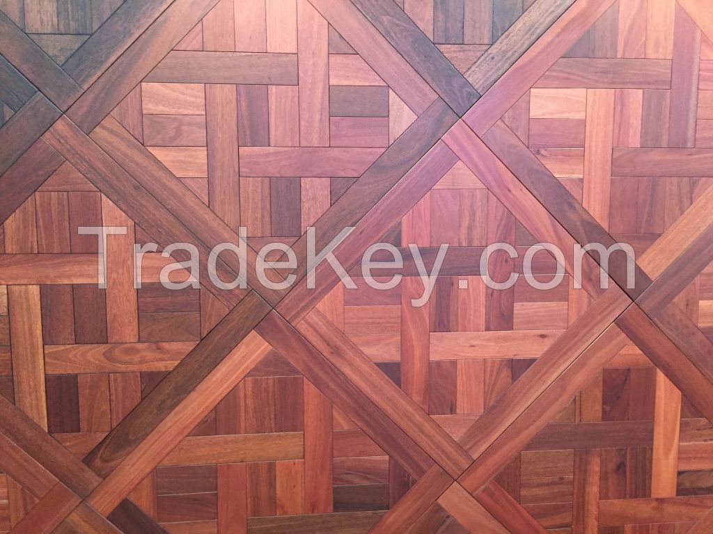 Solid wood design panels