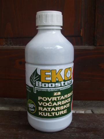 Organic NPK fertilizer and bio-stimulator EKO-Booster.