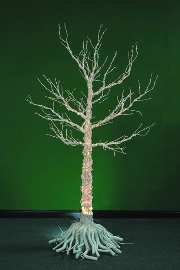 Optical Fiber Twig Tree (white)