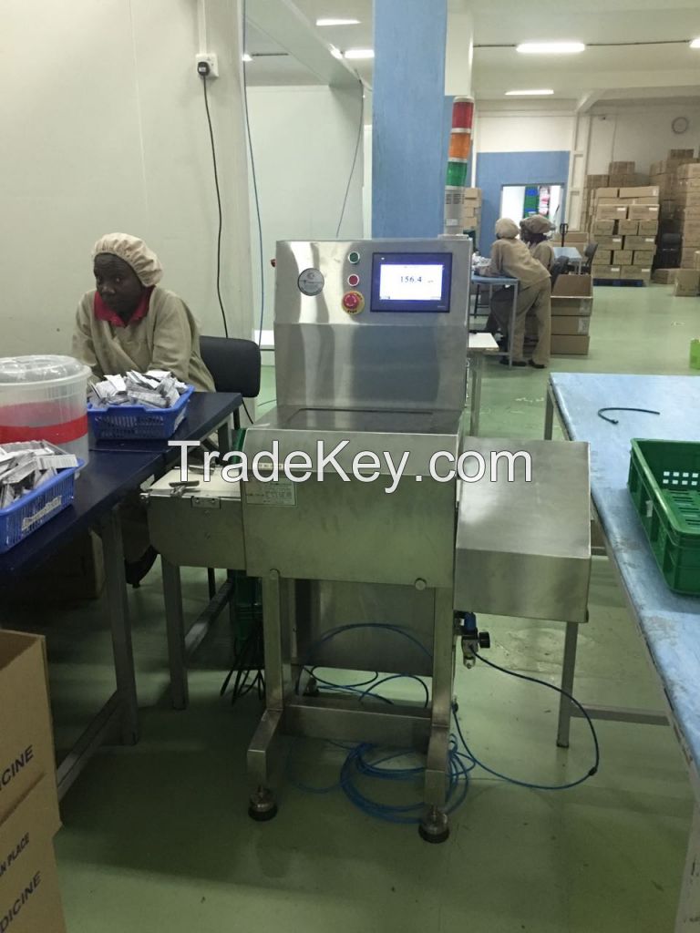 Checkweigher for tablet,capsule,tablet bottle pharma Industry