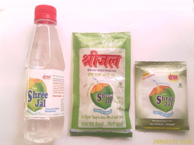 Shreejal Tender Coconut Water Redefined Beverage Drink & Concentrate