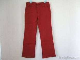 Sell white/red jeans plus size